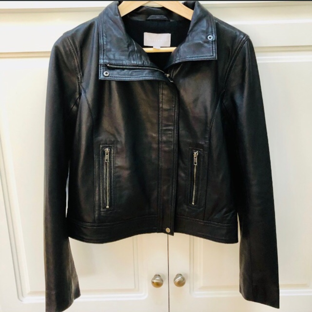 Chelsea28 Moto Leather Jacket